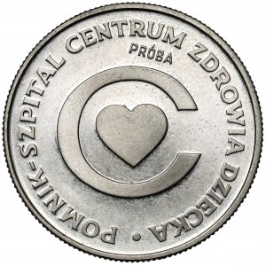 Próba CuNi 20 złotych 1979 Szpital Centrum Zdrowia Dziecka