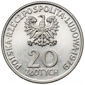 Próba CuNi 20 złotych 1979 Szpital Centrum Zdrowia Dziecka