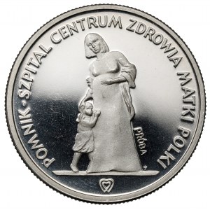 Próba FeNi 200 złotych 1985 Pomnik - Szpital Centrum Zdrowia Matki Polki