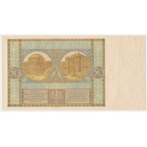 50 złotych 1929 - bez serii i numeracji