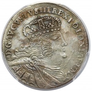 August III Sas, Dwuzłotówka Lipsk 1753 - 8 GR - efraimek