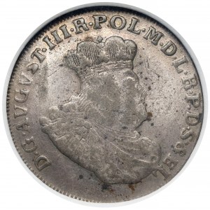 August III Sas, Złotówka Gdańsk 1763 REOE