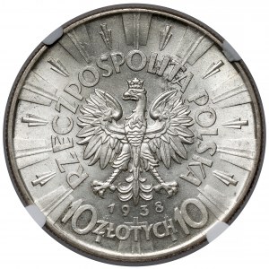 Piłsudski 10 złotych 1938