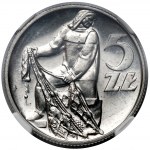 5 złotych 1958 Rybak - BAŁWANEK