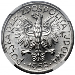 5 złotych 1958 Rybak - BAŁWANEK