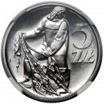 5 złotych 1958 Rybak - BAŁWANEK