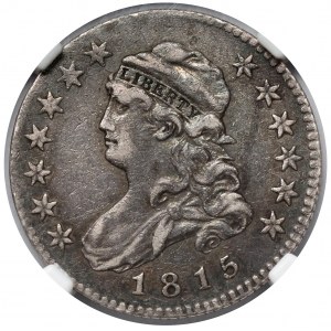 USA, 25 centów 1815, Philadelphia - rzadkie