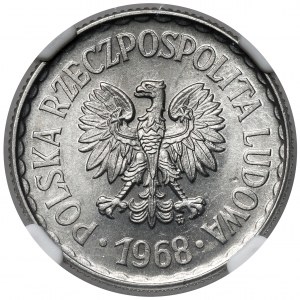 1 złoty 1968 - rzadki rok