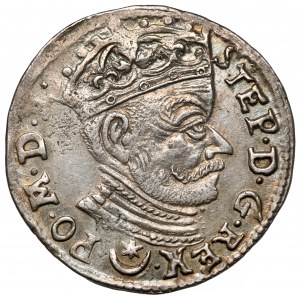 Stefan Batory, Trojak Wilno 1581 - Leliwa