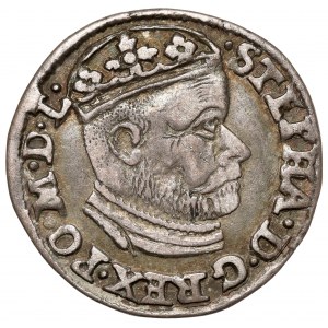 Stefan Batory, Trojak Olkusz 1586 NH - Howel