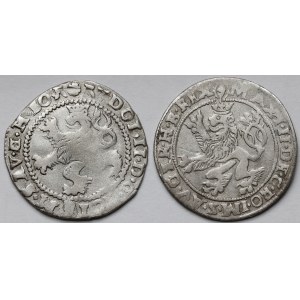 Czechy, Weissgroschen 1576 i 1579 - zestaw (2szt)