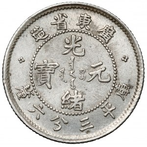Chiny, Kwangtung, 5 fen bez daty (1890-1905)