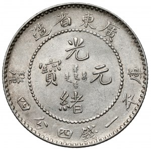 Chiny, Kwangtung, 20 fen bez daty (1890-1908)