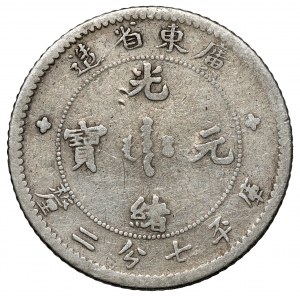 Chiny, Kwangtung, 10 fen bez daty (1890-1908)