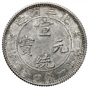 Chiny, Manchurian, 20 fen bez daty (1913) - PROVINCES