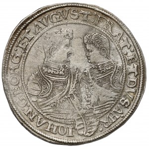 Saksonia, Christian II, Johann Georg I i August, Talar 1606