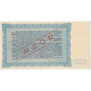 Bilet Skarbowy WZÓR Emisja II - 10.000 zł 1946