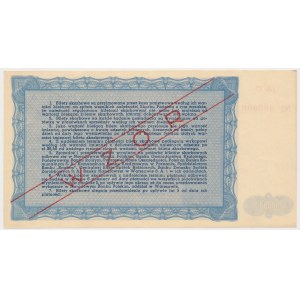 Bilet Skarbowy Emisja IV, Seria I - 10.000 zł 1948