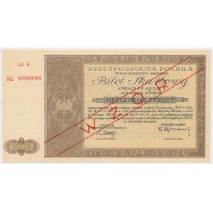 Bilet Skarbowy Emisja IV, Seria I - 50.000 zł 1948