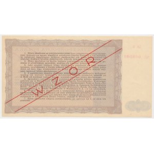 Bilet Skarbowy Emisja IV, Seria I - 50.000 zł 1948