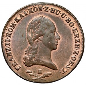 Austria, Franciszek II, 6 krajcarów 1800-B, Kremnica