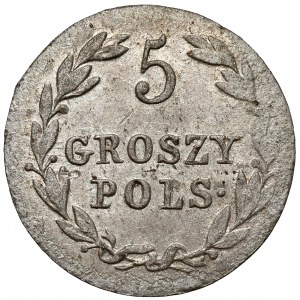 5 groszy polskich 1820 IB