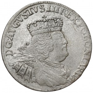 August III Sas, Trojak Lipsk 1756 EC