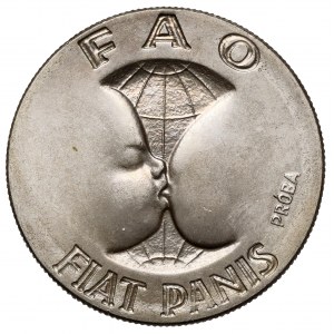 Próba CuNi 10 złotych 1971 FAO Fiat Panis