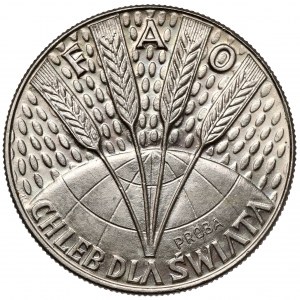 Próba CuNi 10 złotych 1971 FAO Kłosy