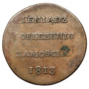 Oblężenie Zamościa, 6 groszy 1813 - bardzo rzadkie