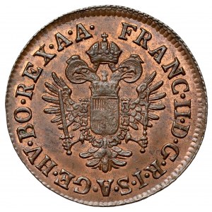 Austria, Franciszek II, 1/4 krajcara 1800-A, Wiedeń