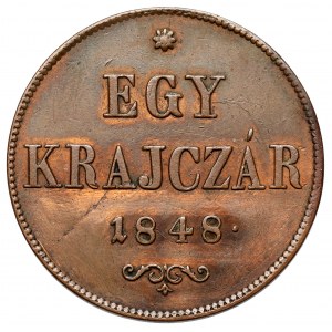 Węgry, Krajcar 1848