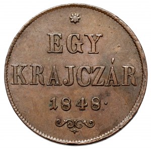 Węgry, Krajcar 1848