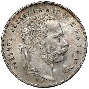 Węgry, Franciszek Józef I, Forint 1879 KB, Kremnica