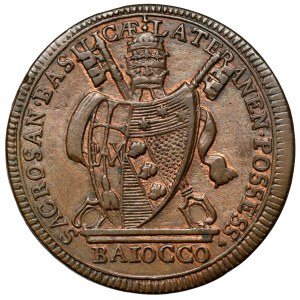 Watykan, Pius VII, Baiocco 1801 - pamiątkowe