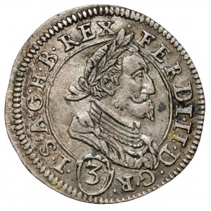 Austria, Ferdynand II, 3 krajcary 1636, Graz