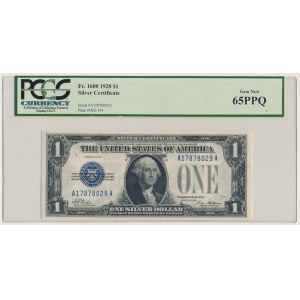 USA, 1 Dollar 1928 - Silver Certificate