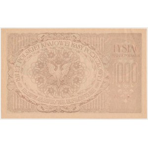 1.000 mkp 1919 - bez oznaczenia serii - rzadki i ładny