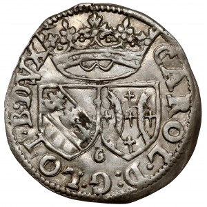 Francja, Lotaryngia, Karol III, Grosz bez daty (1582-1608)
