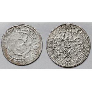 Niemcy, Monety srebrne 1550 i 1592 - zestaw (2szt)