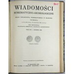Wiadomości Numizmatyczno-Archeologiczne 1933-1934