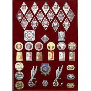 PRL, Album Odznak WP (43 odznaki)