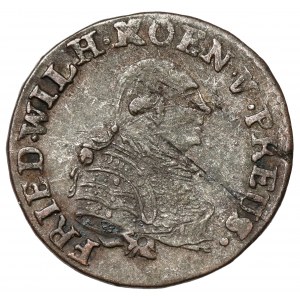 Śląsk, Fryderyk Wilhelm II, Krajcar 1797-B, Wrocław