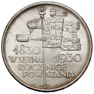 Sztandar 5 złotych 1930 - piękny