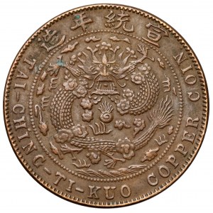 Chiny, Cesarstwo, 20 cash rok 42 (1905)