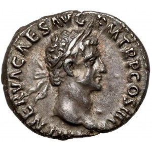 Nerva (96-98 AD) Denarius - Beautiful