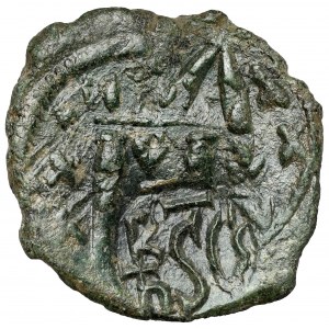 Byzantium, Heraclius (610-641 AD) Follis - Countermarked SCs