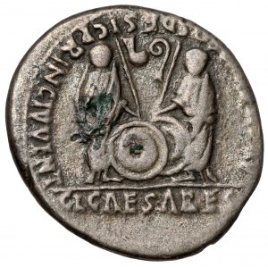 Octavian August (27 BC - 14 AD) Denarius Subaerat