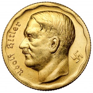 Niemcy, Medal ZŁOTO Adolf Hitler - rzadki