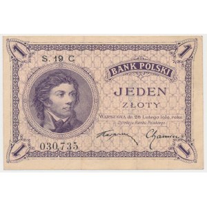 1 złoty 1919 - S.19 C